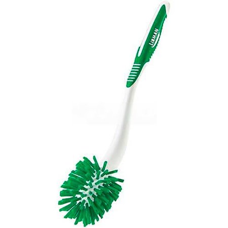LIBMAN 4 W Toilet Bowl Brush, 19 L Brush, Green 1020******